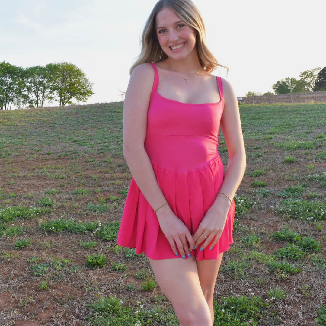 Pink Athletic Dress