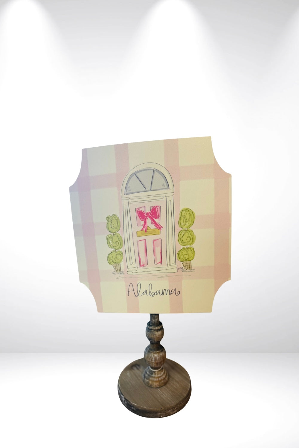 Pink Alabama Table Topper