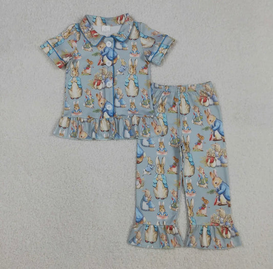 Girls Easter Pajama Set