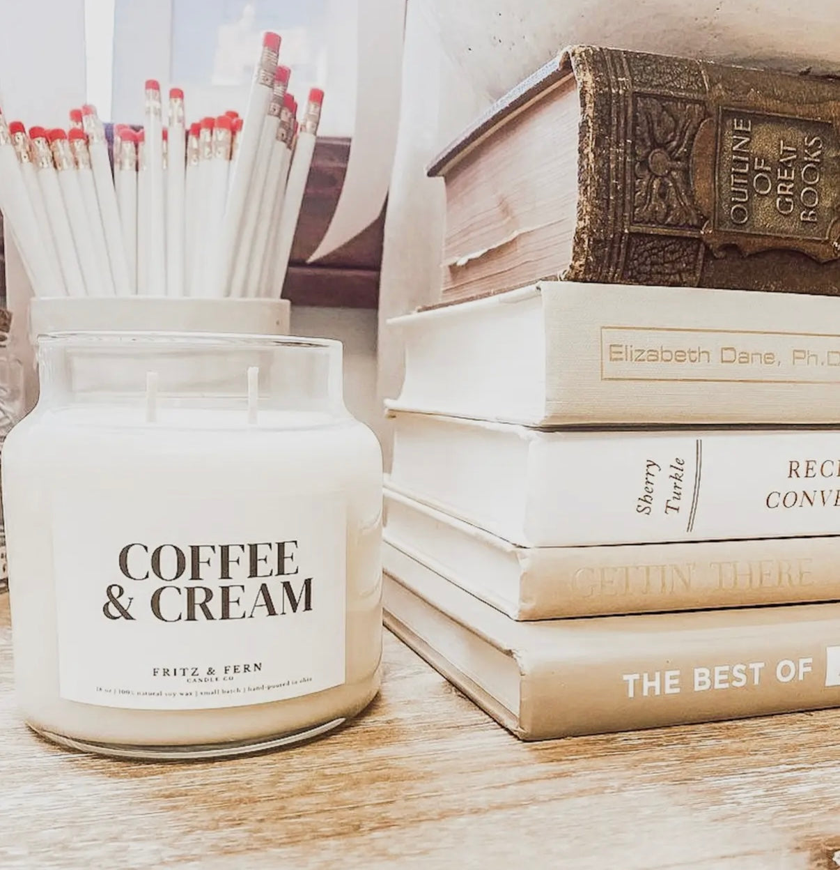 Coffee & Cream Soy Wax Candle