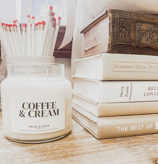 Coffee & Cream Soy Wax Candle