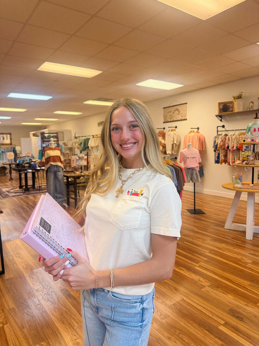 Teacher Embroidered Tee