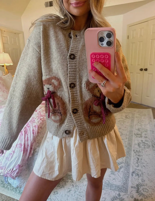 Teddy Bear Cardigan
