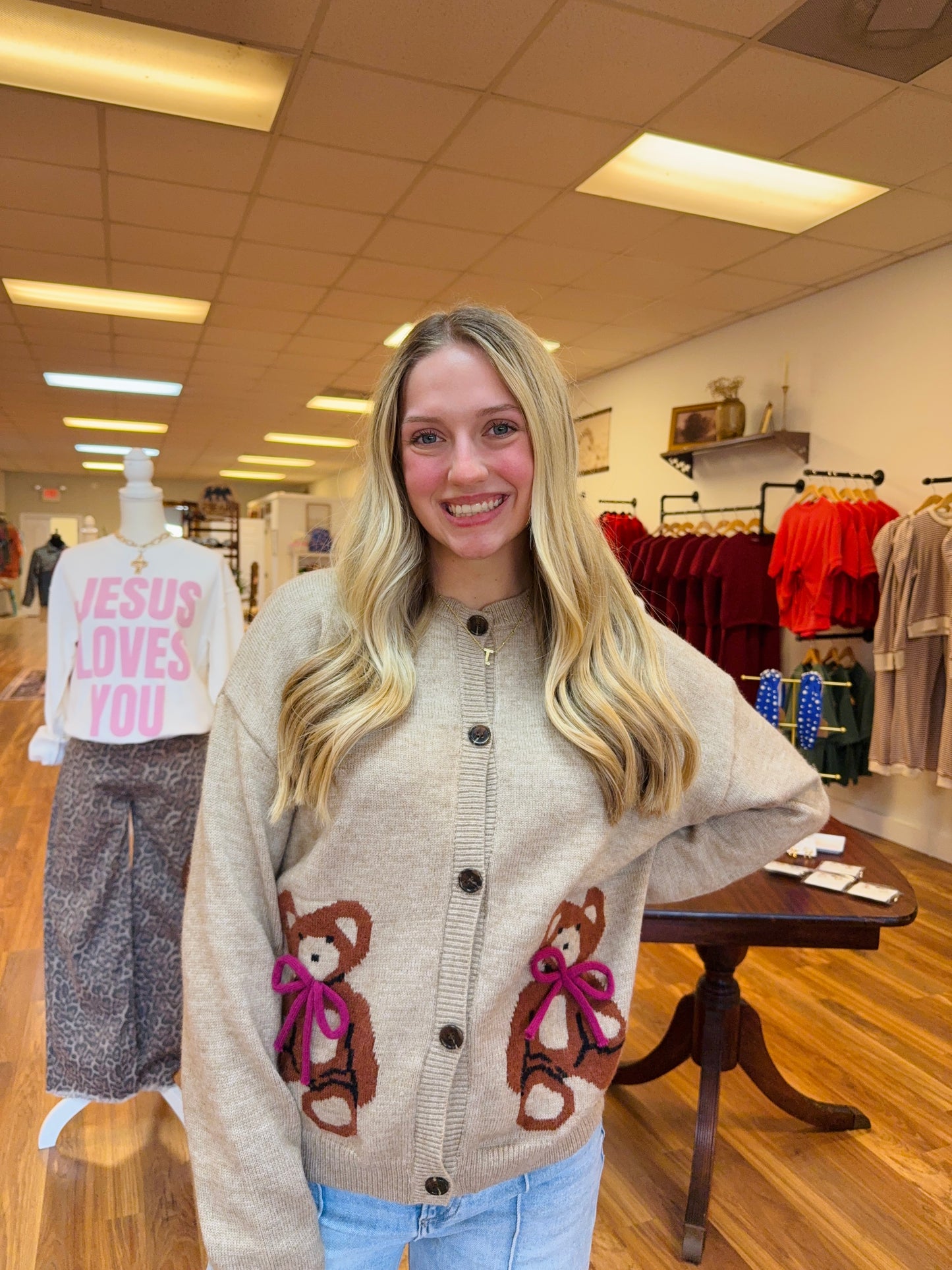 Teddy Bear Cardigan