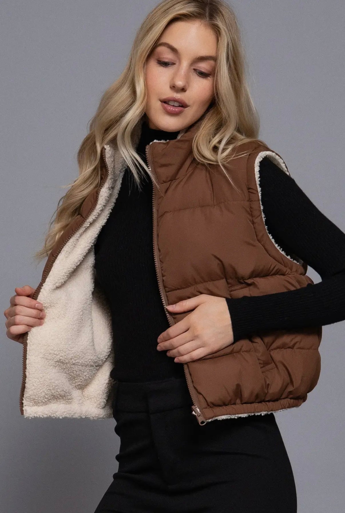 Reversible Puffer Vest