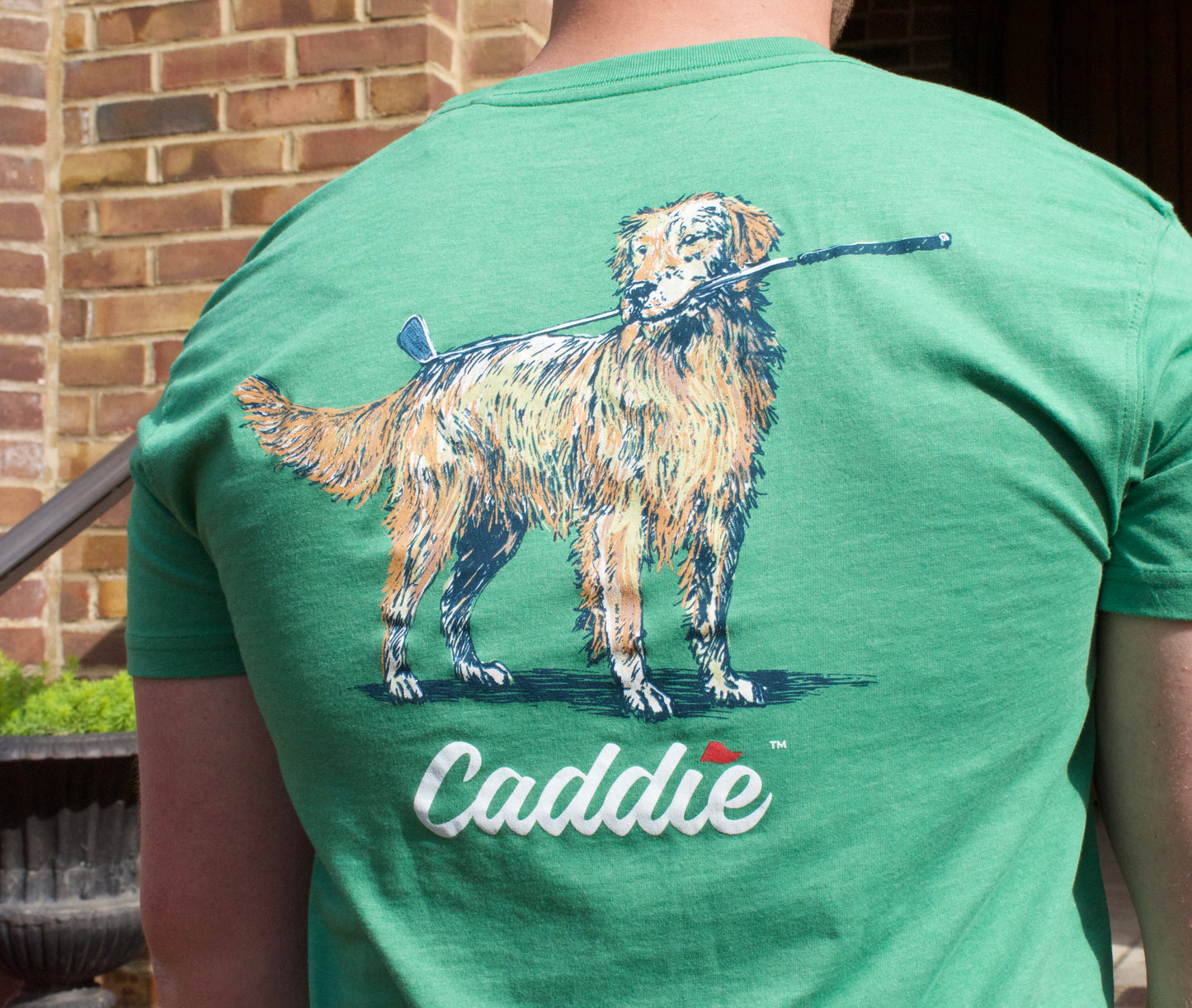 Green Caddie Club Retriever