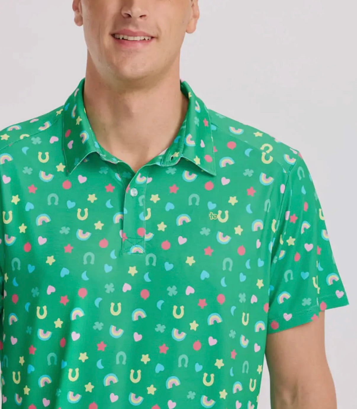 Lucky Charms Design Golf Polo