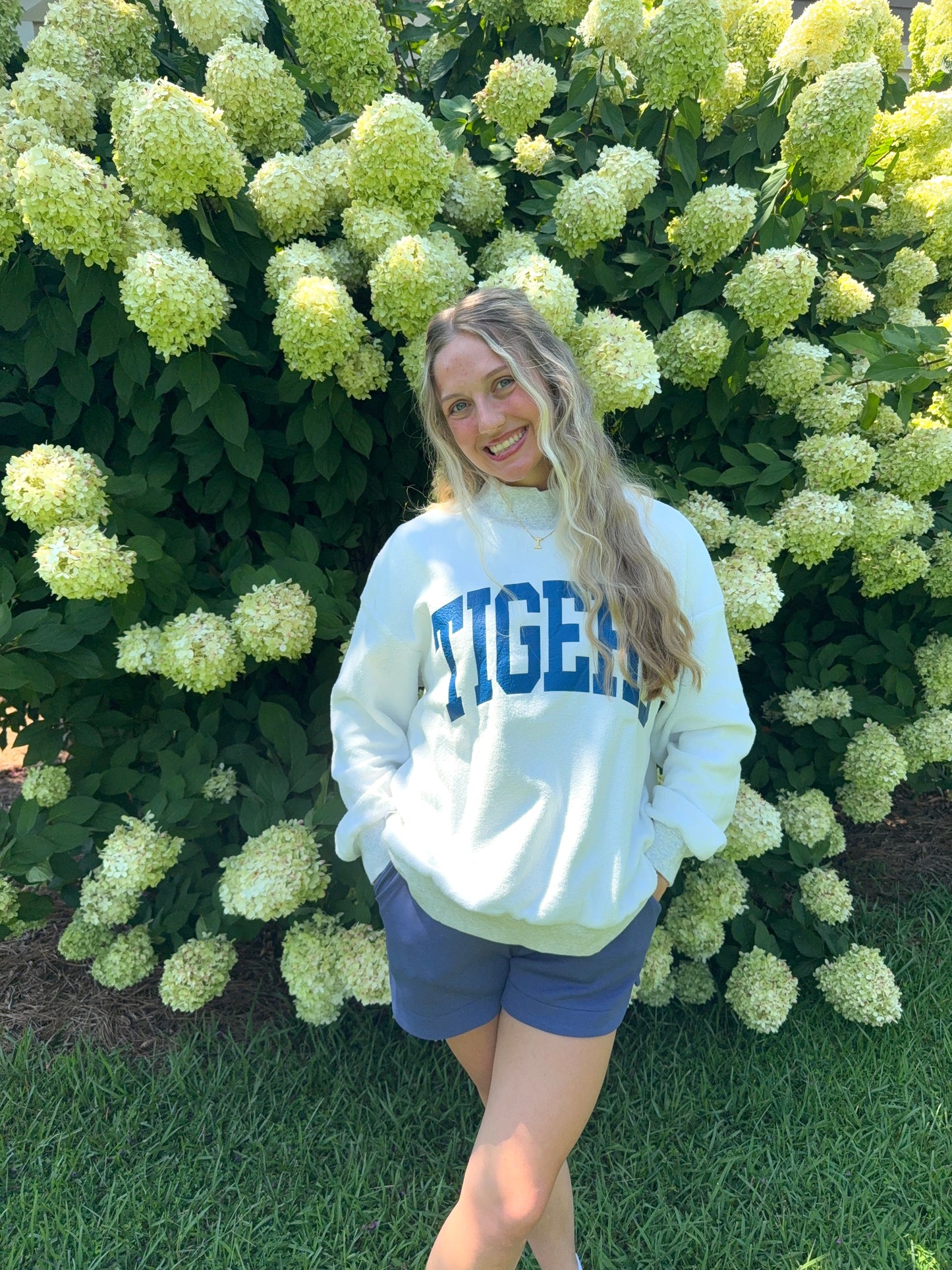 Auburn reversible mock neck