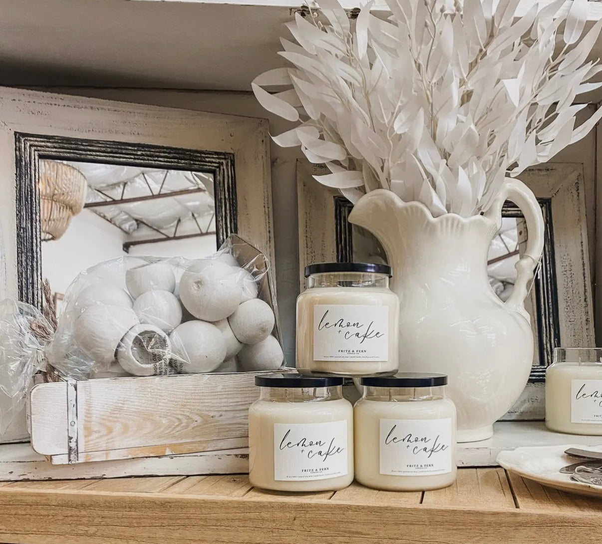 Lemon + Cake Soy Wax Candle