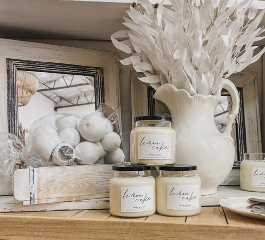 Lemon + Cake Soy Wax Candle