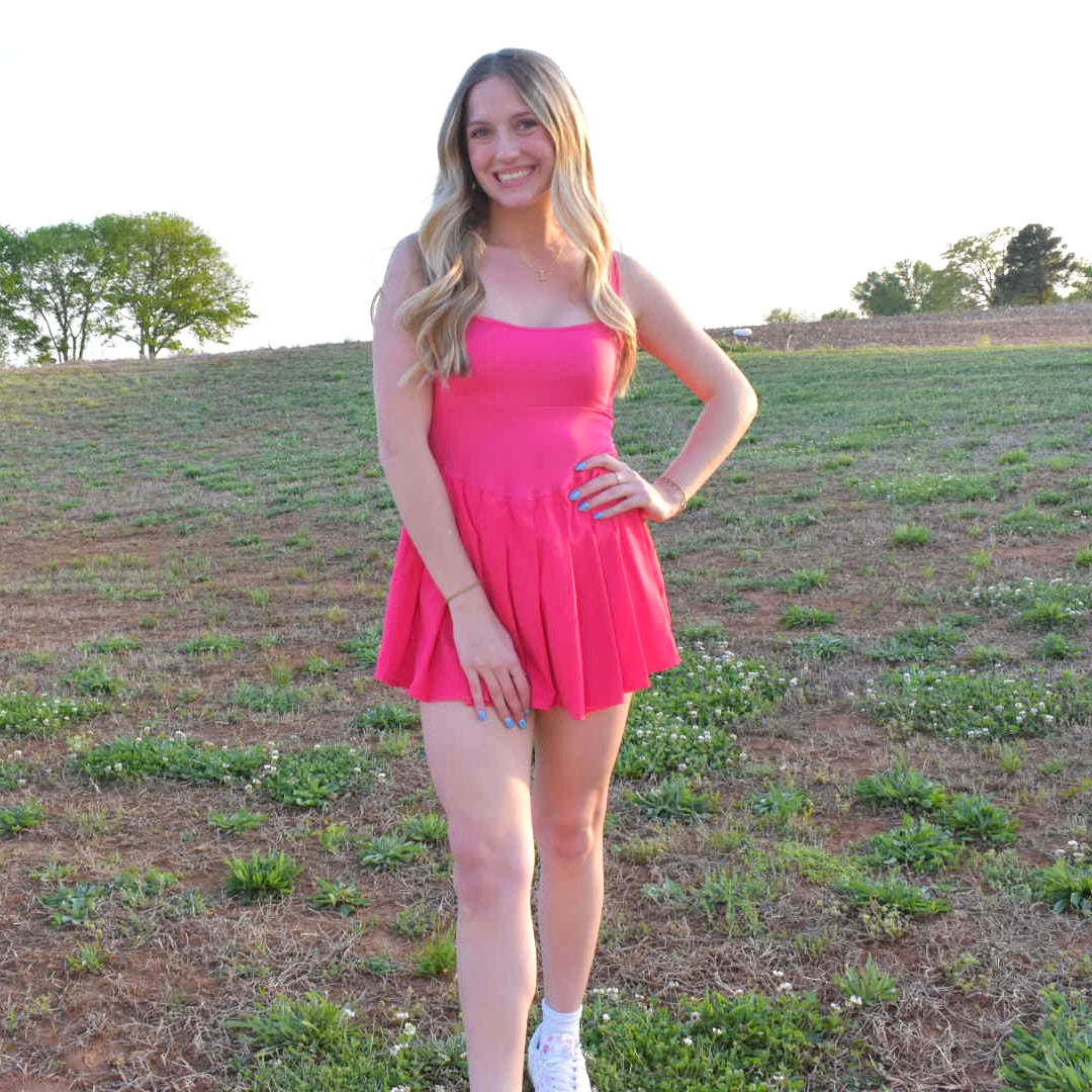 Pink Athletic Dress