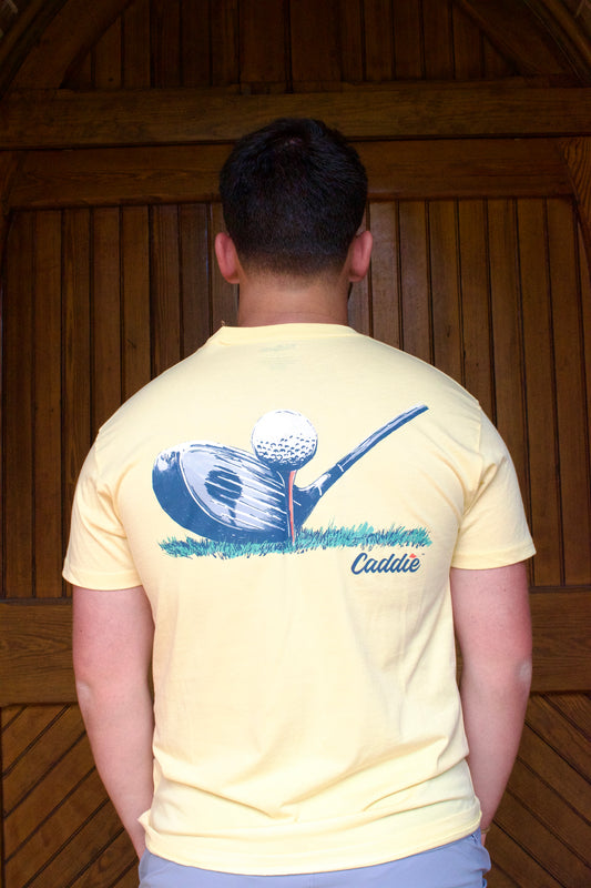 Yellow Caddie Golf Tee