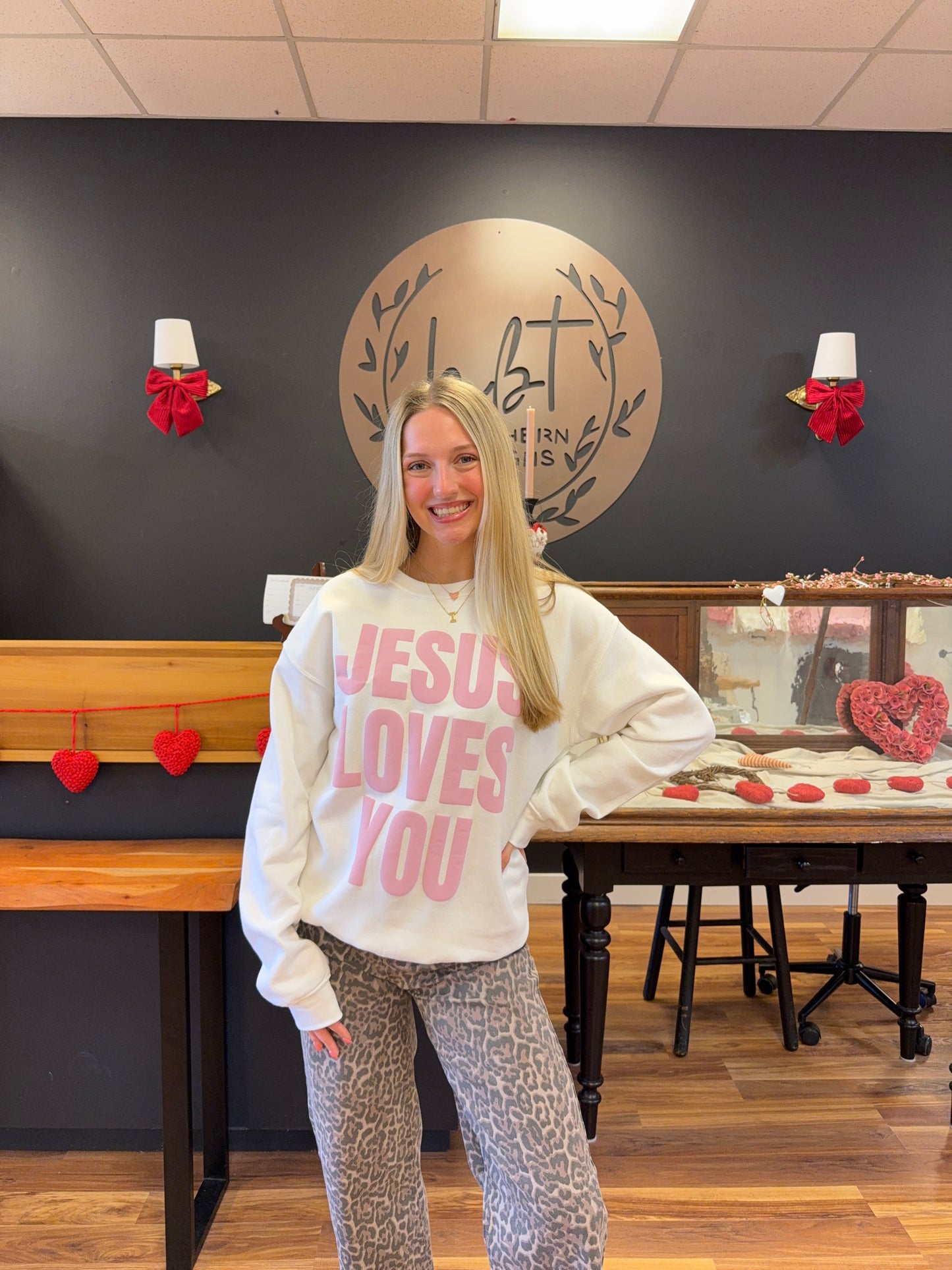 Jesus Loves You Sweatshirt
