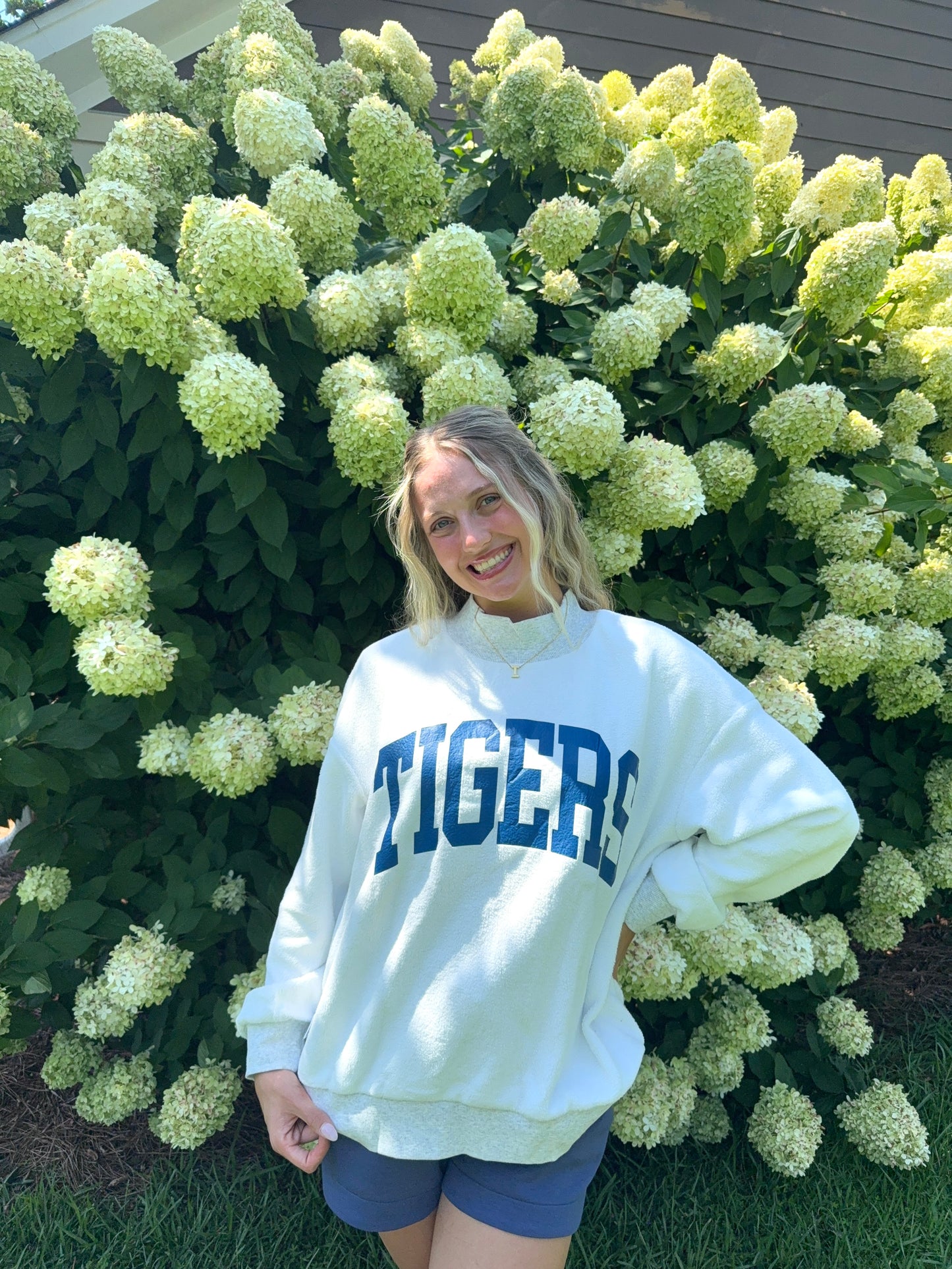 Auburn reversible mock neck