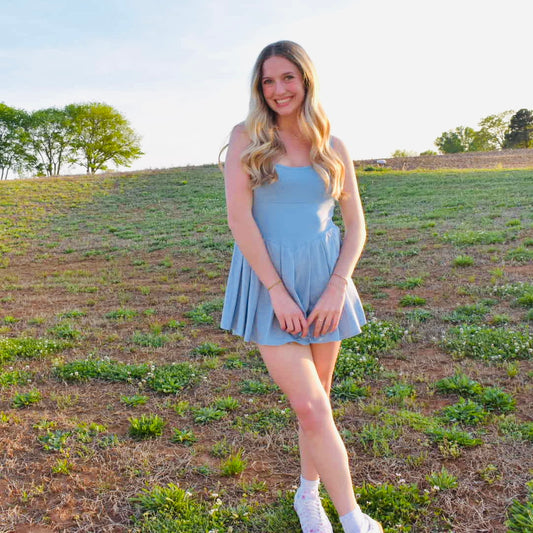Blue Athletic Dress