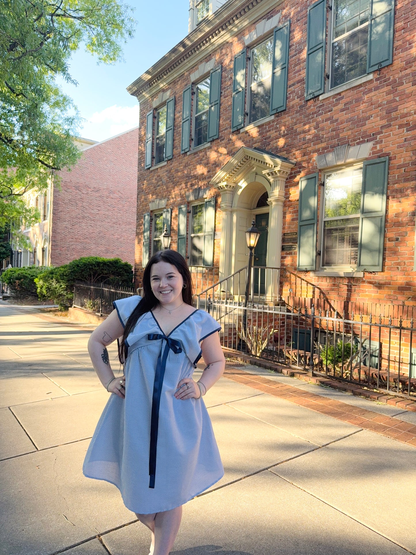 Striped Mini Dress
