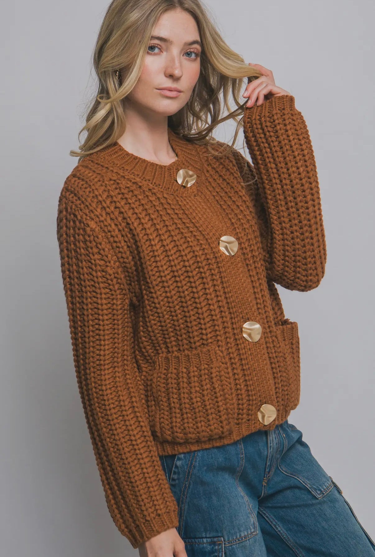 Chunky Knit Cardigan