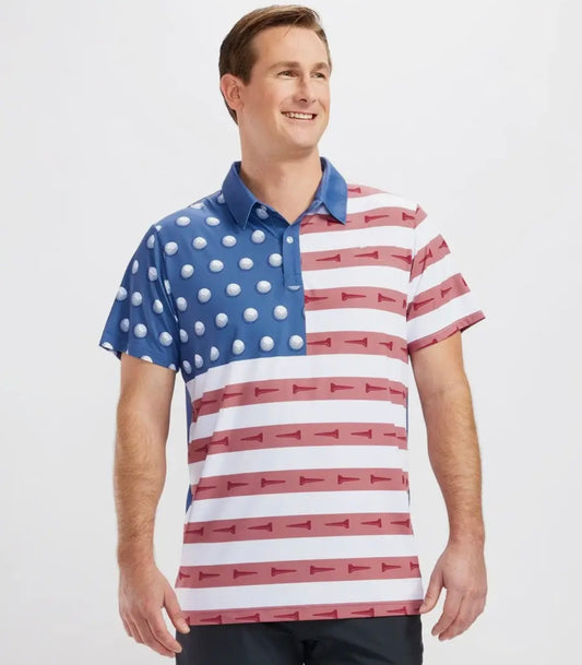 Golf Flag Polo