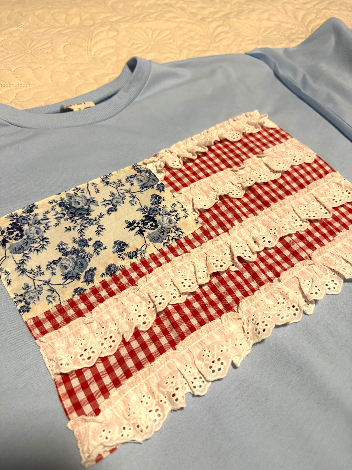 Flag Patchwork Tee