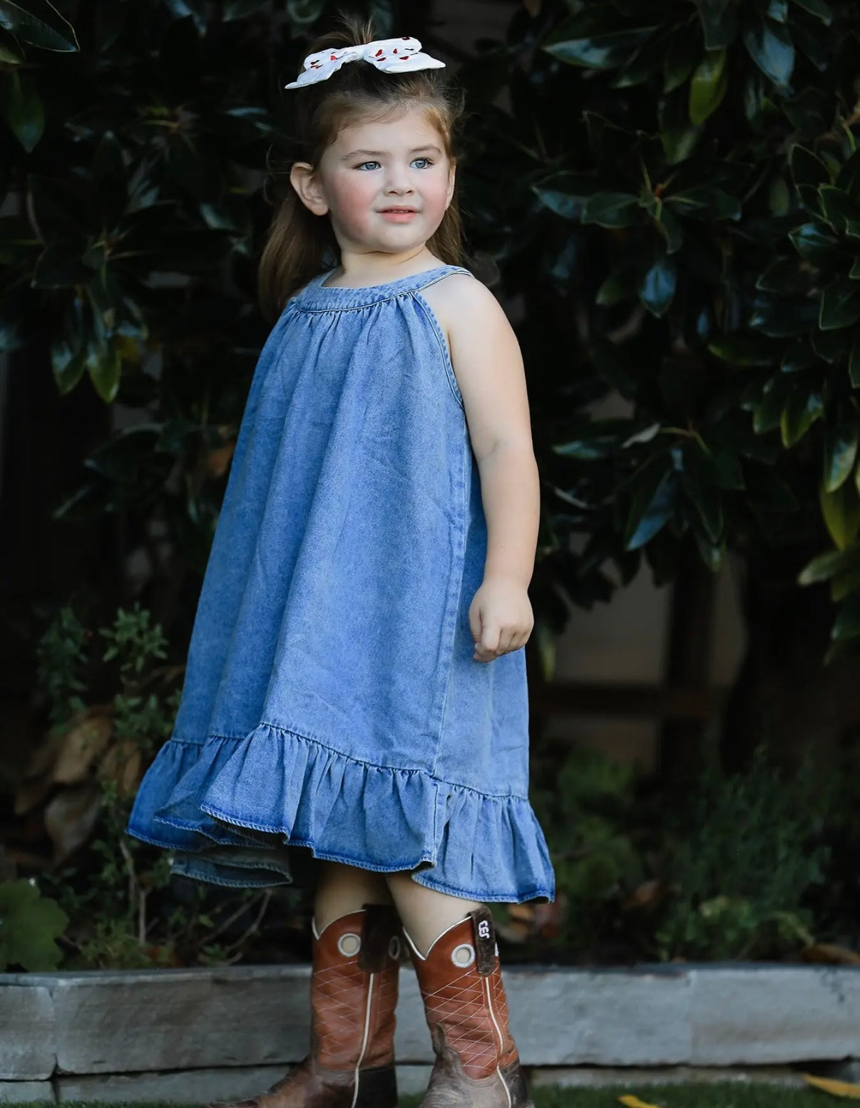 Girls Denim Dress