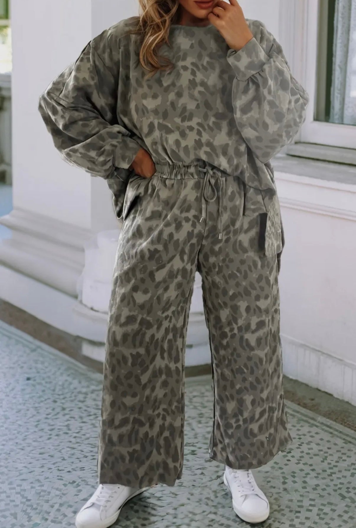 Leopard Long Sleeve Set