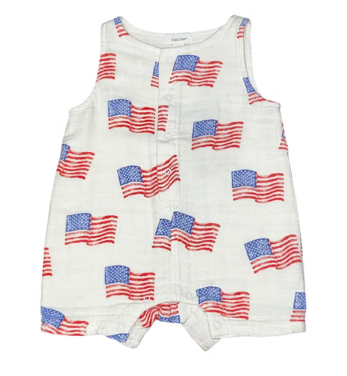 Muslin Flag Romper